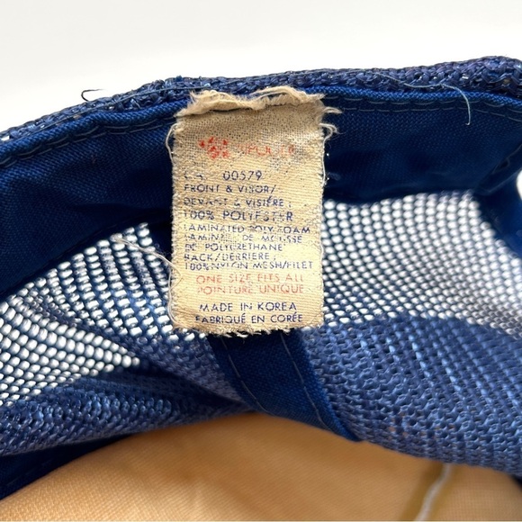 Vintage RCMP Royal Canadian Mounted Police Baseball Trucker Cap Hat Snap Back - Picture 9 of 11